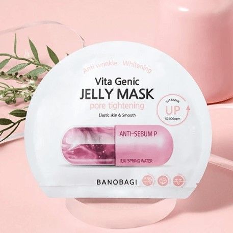 Витаминная тканевая маска для сужения пор BanoBagi Vita Genic Hydrating Jelly Mask Pore Tightening